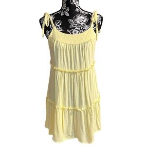 LA Hearts Tie Strap Babydoll Dress